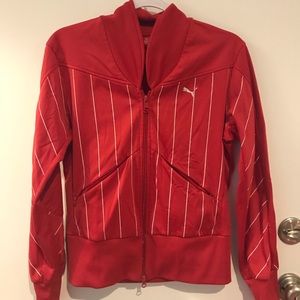 Vintage puma jacket zip up